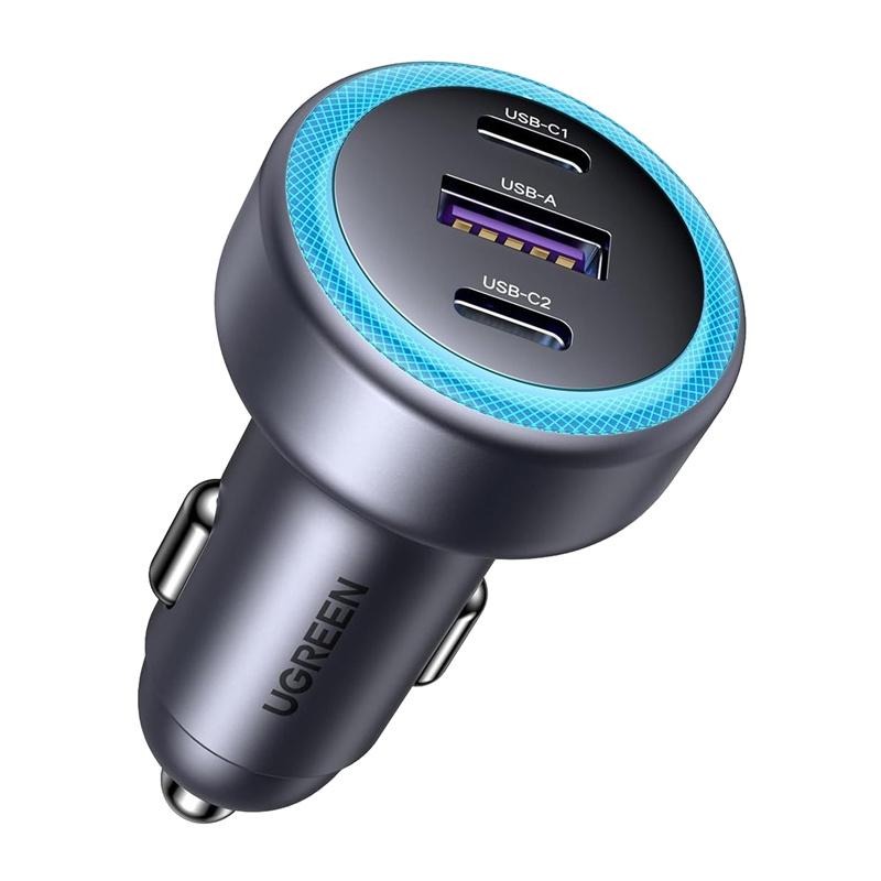 Oem Ugreen Ec307 Autoladegerät, Usb + 2X Usb-C, 30W (Schwarz) - Bild 4
