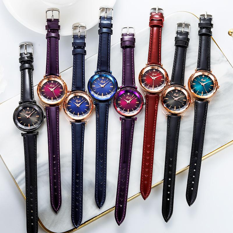With Belt Ladies Watch Trend Casual Student Waterproof Quartz Watch