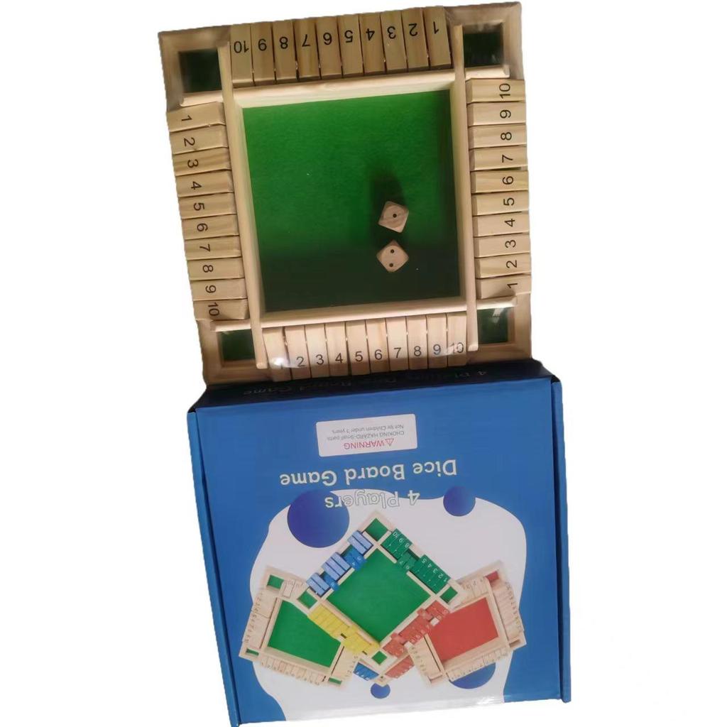 Dwustronna gra karciana typu flip: Czterostronne inspirowane szachami puzzle imprezowe dla dorosłych i rekwizyty do picia