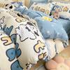 Bedding Four-piece Set, Cotton Pure Cotton Floral Quilt Cover, Bed Sheet Dormitory Three-piece Set