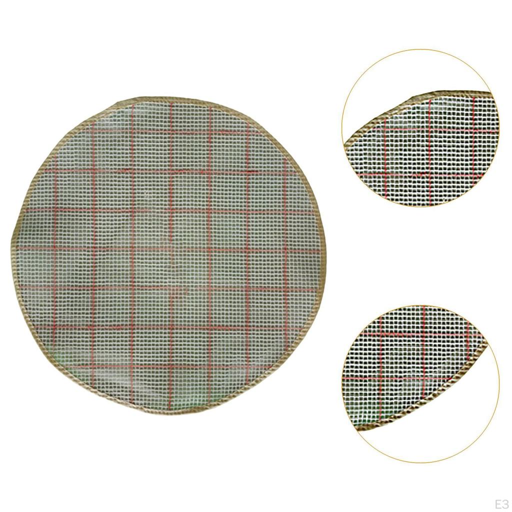 Knüpfhaken Netzherstellung Rohling Kissen Knüpfen für Boden Sofa Sitzkissen