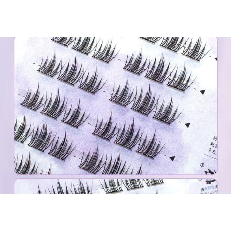 LuxeFlutter - Kleberfreie Wimpern-Cluster