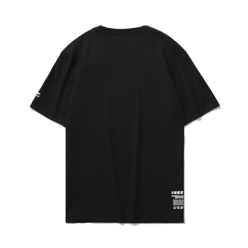 Li Ning Sports Fashion Collection T Shirt Men's Black AHST735-1