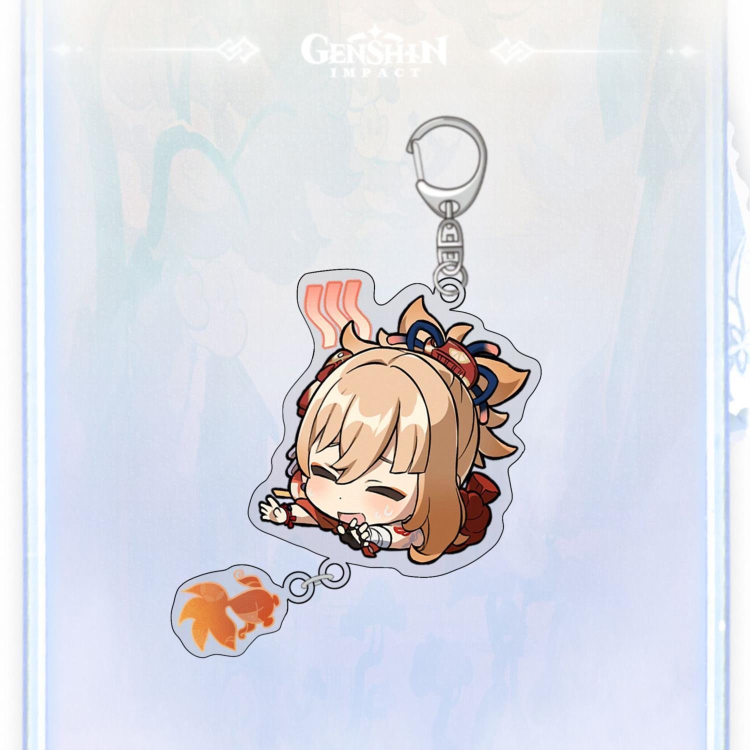 

GENSHIN IMPACT Wanderer Kaveh Lyney Dottore Freminet Косплей Аксессуары Аниме Игровой Значок Брелок Подвеска Мультяшный Костюм Реквизит