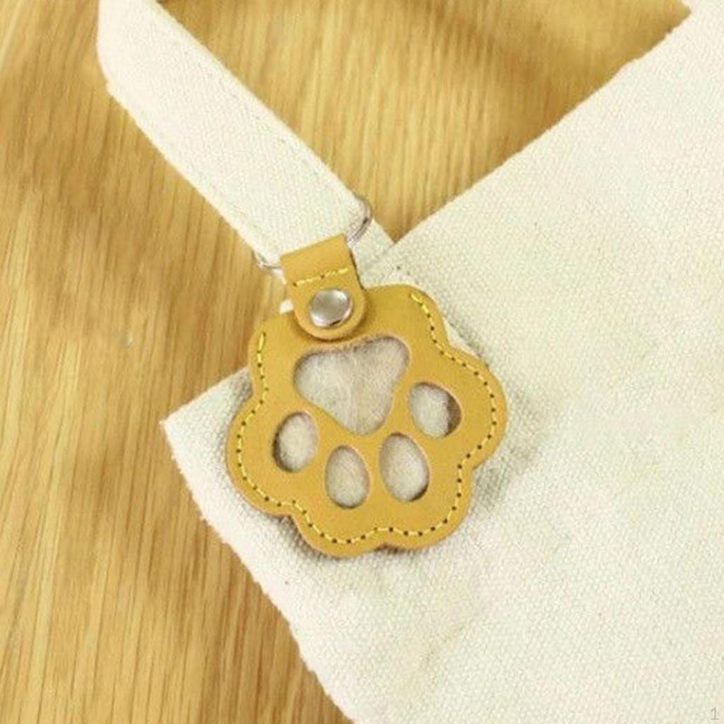 Hund Katze Pfotenform Schlüsselanhänger Tier Schlüsselanhänger Haaraufbewahrungshalter Geschenk für Tierliebhaber