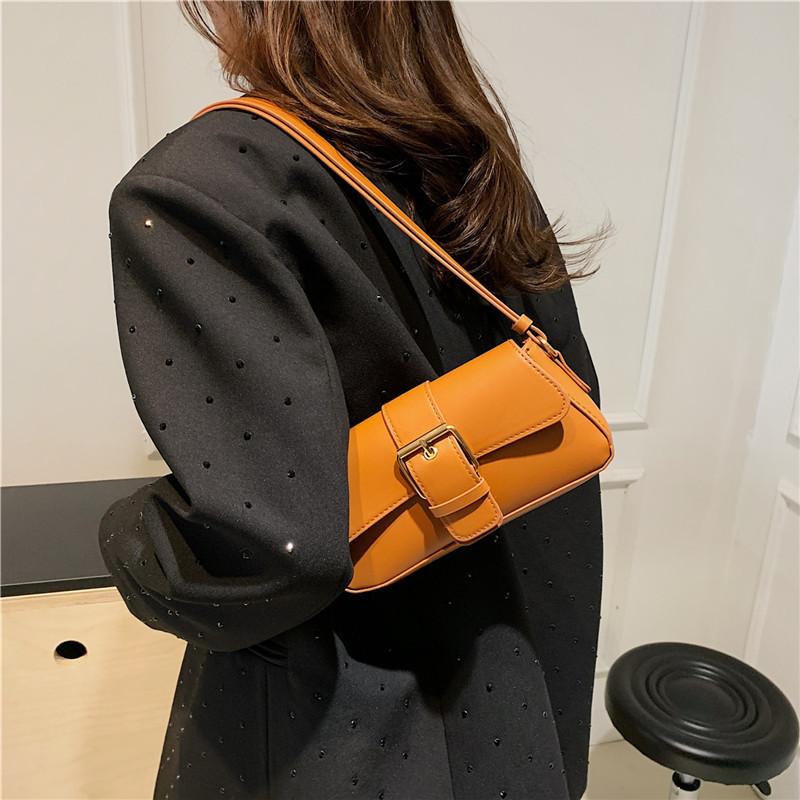 Fashionable Casual Shoulder Bag For Daily Use Synthetic Leather Small Square Crossbody Bag With Phone Pocket