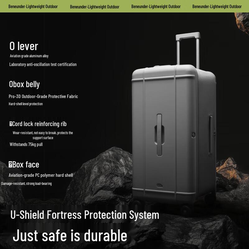 Beneunder 20-inch Expandable Carry-on Luggage with TSA Lock