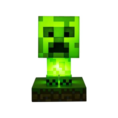 Paladone ICONS - Minecraft Creeper Night Light Lamp [Parallel Import]