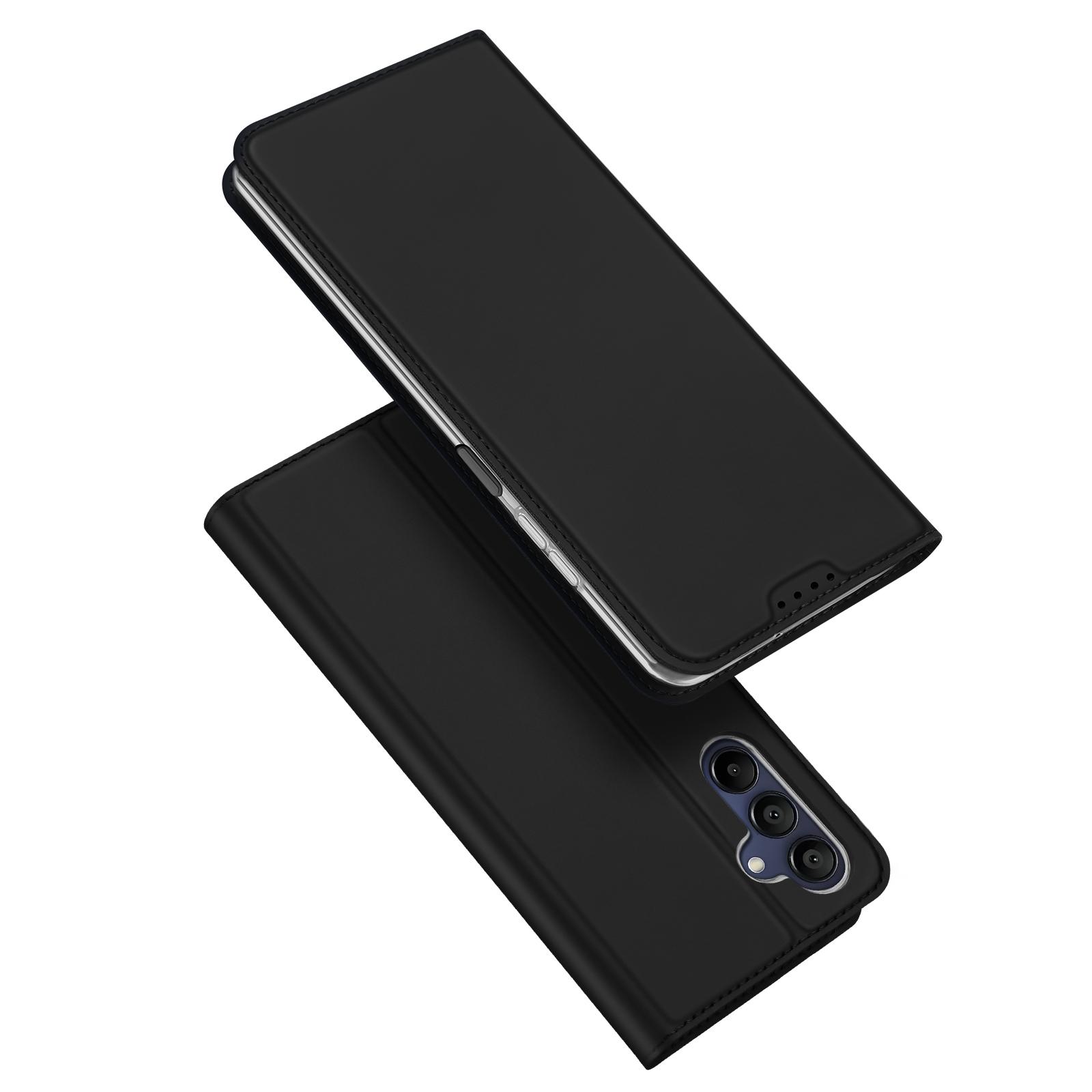 

DUX DUCIS Skin Pro Series For Samsung Galaxy A16 5G/A16 4G Case Leather Cover Card Holder Black