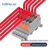 PT4 Rail-Mounted Press-Fit Terminal Block