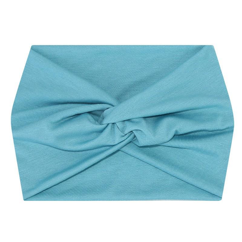 Women's Elastic Cross Super Wide Headband for Yoga, Running, and Sports