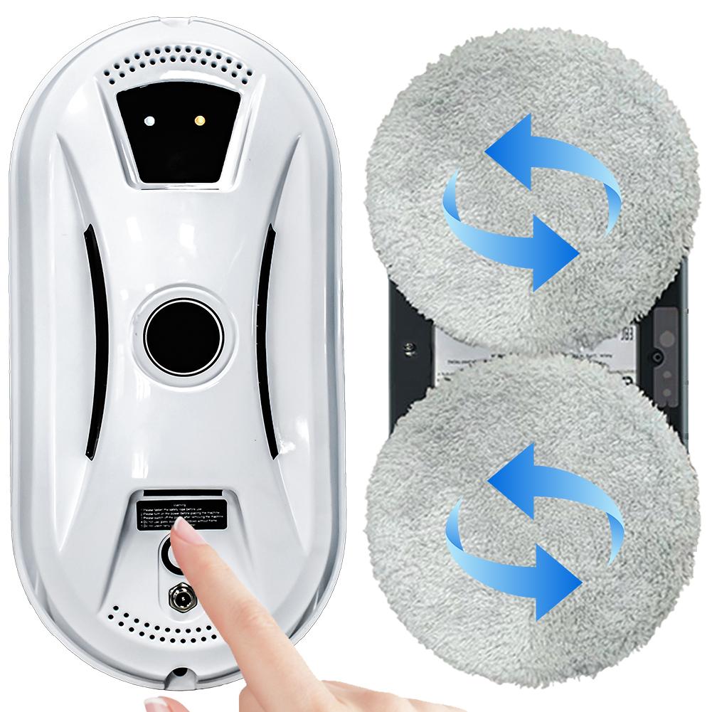 Window Cleaner Robot Window Cleaning Robot 5600PA Suction Glass Cleaner Remote Control Multi-Function for Windows Tiles Ceiling