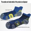 3 Pairs Fitness Sports Socks – Non-Slip Towel Bottom, Quick-Drying Running & Training Socks for Men and Women