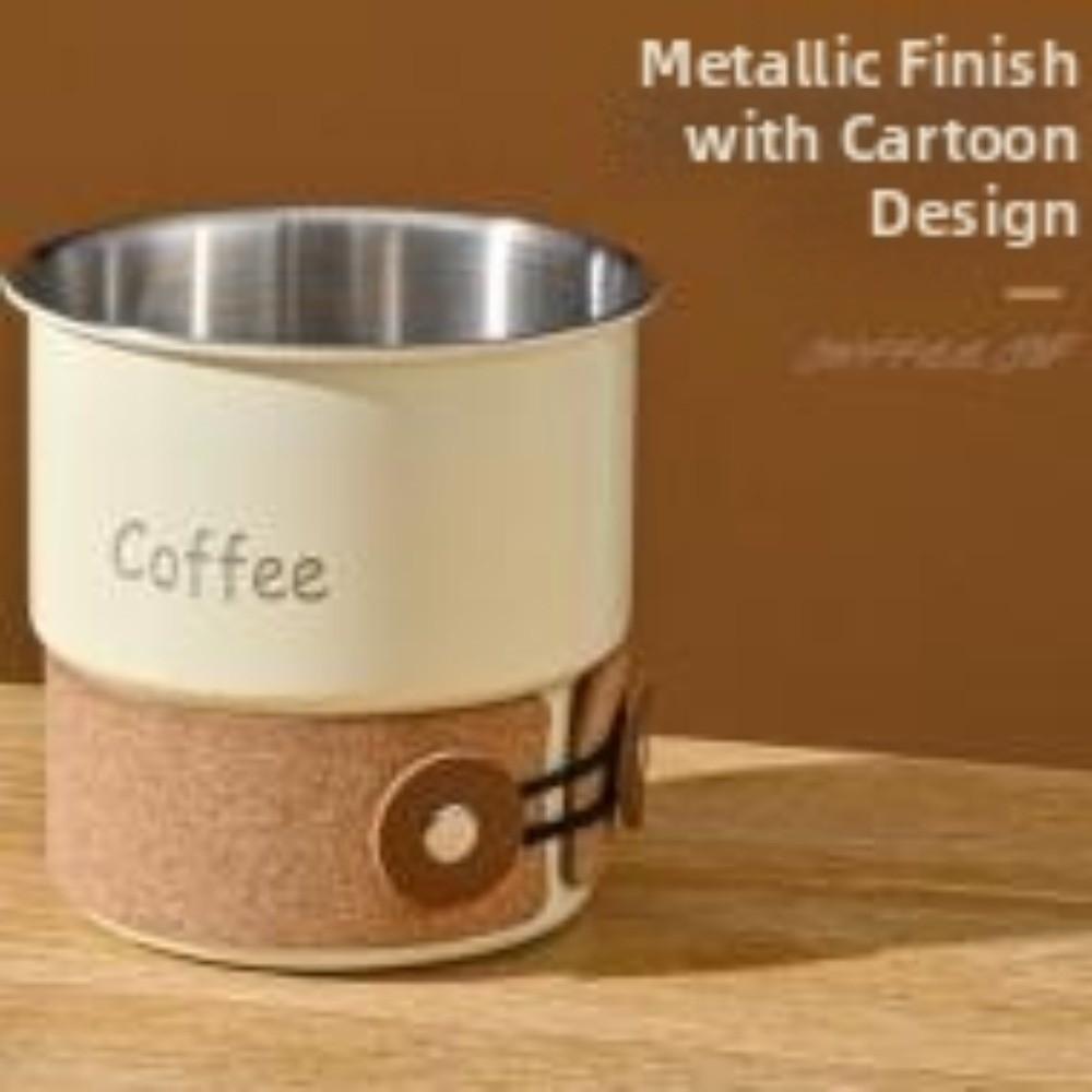 Leak-proof Portable Water Cup Heat-resistant Travel Coffee Mug Stainless Steel Coffee Cup  Travel