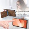Retro Leather Wallet Phone Case with Ring Bracket for Samsung Galaxy Z Flip 7 Fe 6 5 4 3 Flip6 Flip5 Flip4 5G Cover Card Holder