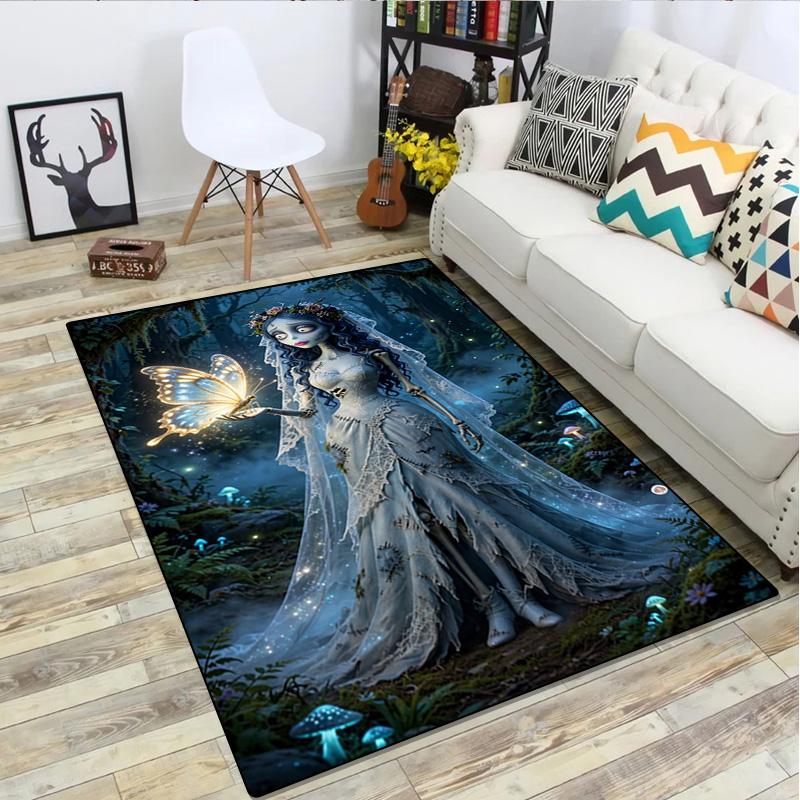 Fantasy Forest Bride Rug Carpet Office Decorative Carpet For Living Room Bedroom Door Mat Floor Rug Computer Chair Area Rug