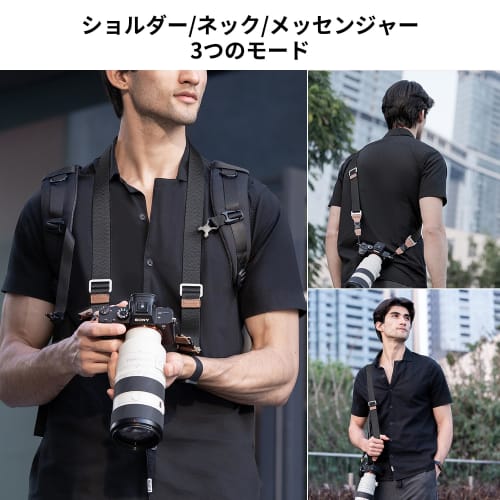 K&F Concept Camera Strap, Shoulder Strap, Neck Strap, Lightweight, Quick Shooting Strap, Width 32mm, Adjustable Length, Stylish, Strap for SLR/Mirrorl