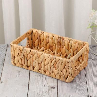 Large Capacity Straw Basket Handmade Woven Basket Miscellaneous Storage Storage Basket Tabletop