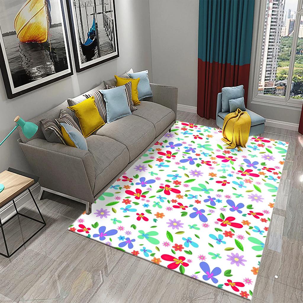 Tapete Espacial 3D Arte Visual Tapete Paisagem Adolescentes Design Moderno Tapetes de Área Retangulares Quarto Tapetes Macios Tapete Plano Sala de Estar Tapete de Porta