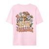 Love Yourself Grow Wantonly Cotton Prints Woman T-Shirt Essential Daily T-Shirt Personality Funny Short Sleeve Oversized Tshirts