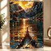 Golden Lake Fishing Trip Metal Poster Perfect Gift for Fans Lovers Customized Wall Art Metal Sign for Article Decoration Room