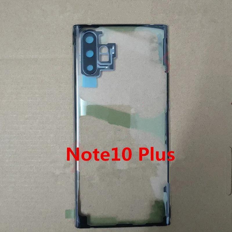 Note9 Note10 Transparent Back Cover For Samsung Galaxy Note 8 9 10 Plus 20 Ultra Housing Battery  Repair Replace Rear Case