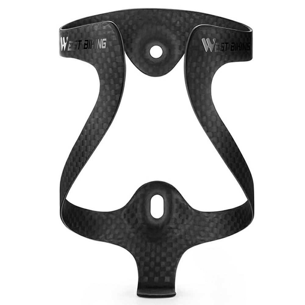 WEST BIKING YP0704050 Carbon Fiber Water Bottle Cage for Mountain Road Bike Cycling Bottle Holder A