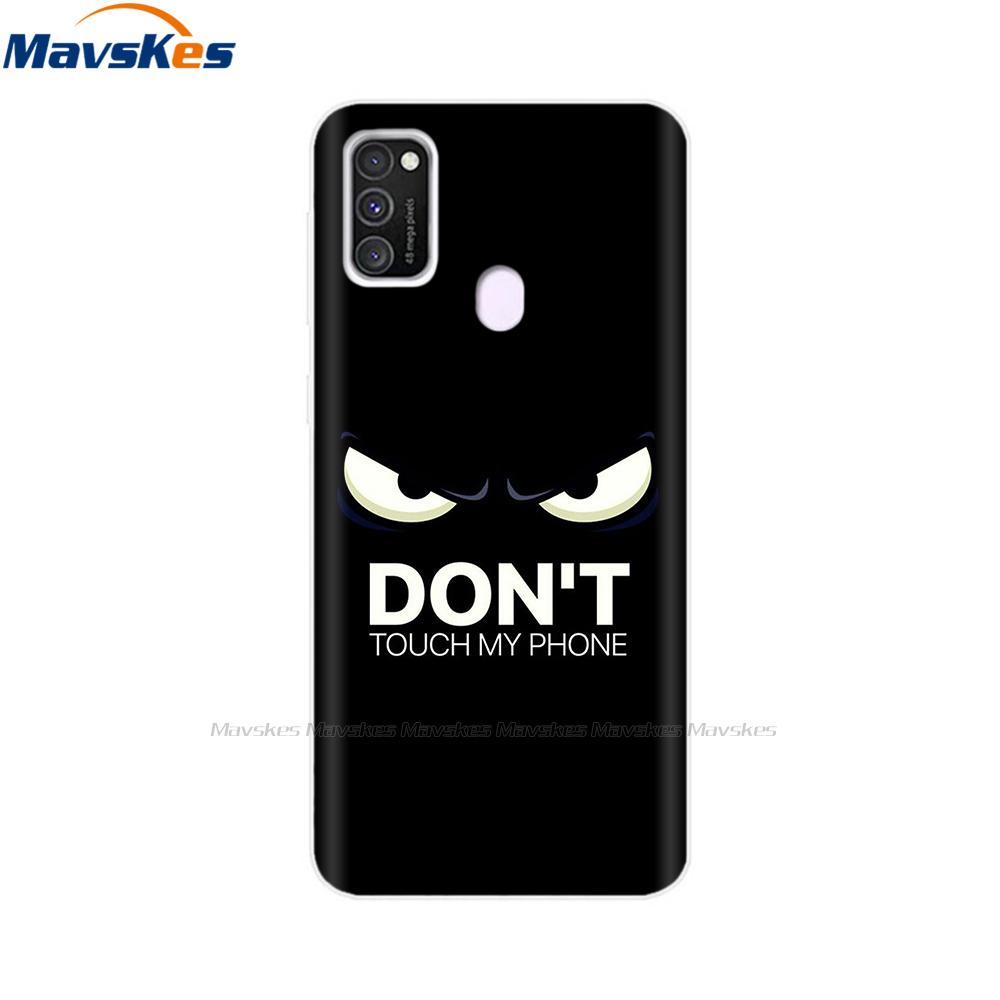 For Samsung Galaxy M21 Case Back Cover Soft Silicone TPU Phone Case For Samsung Galaxy M20 M21 M30 M30s M31 Case Cover Bumper