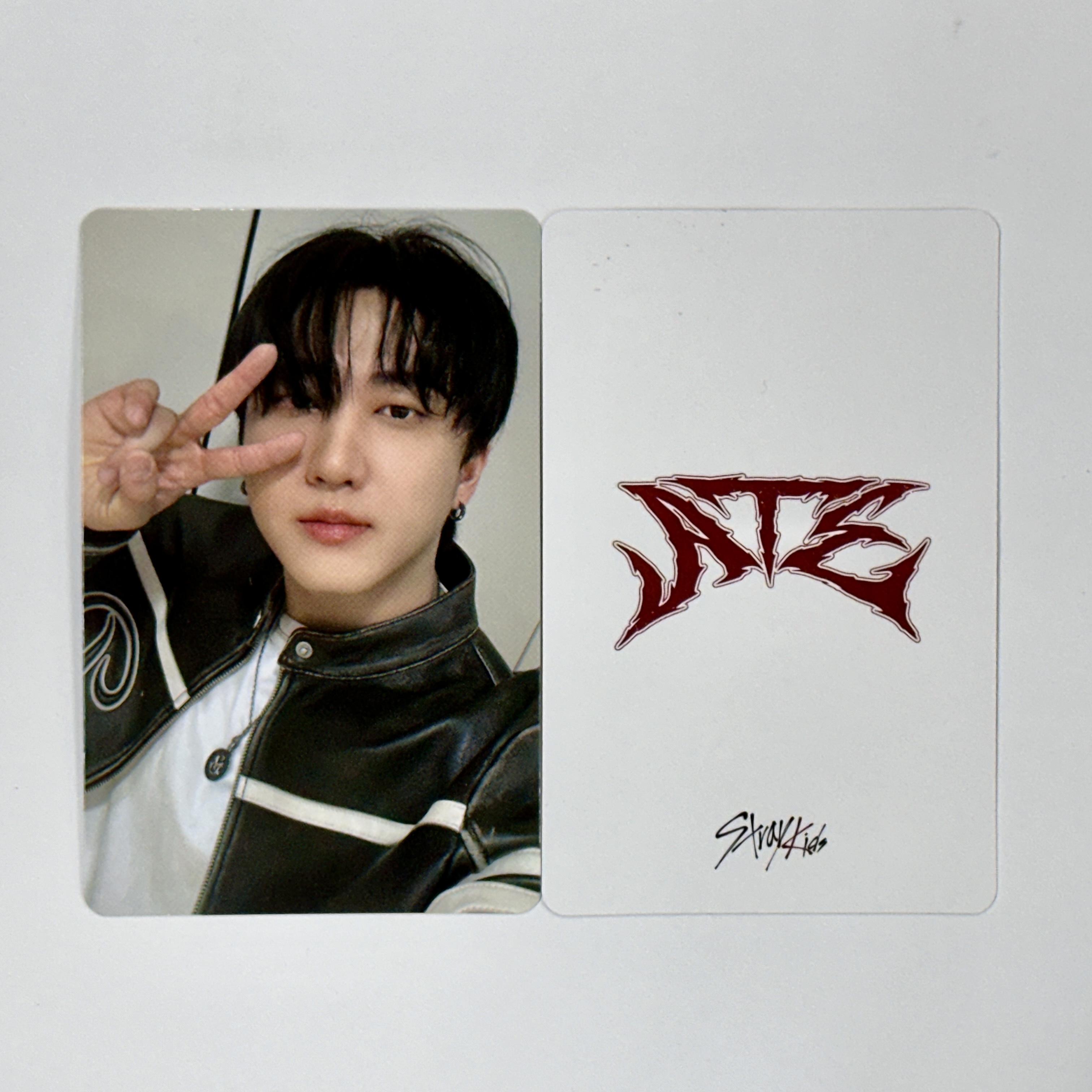 

Stray Kids ATE Альбом MUSICKOREA POB Фотокарточка Changbin