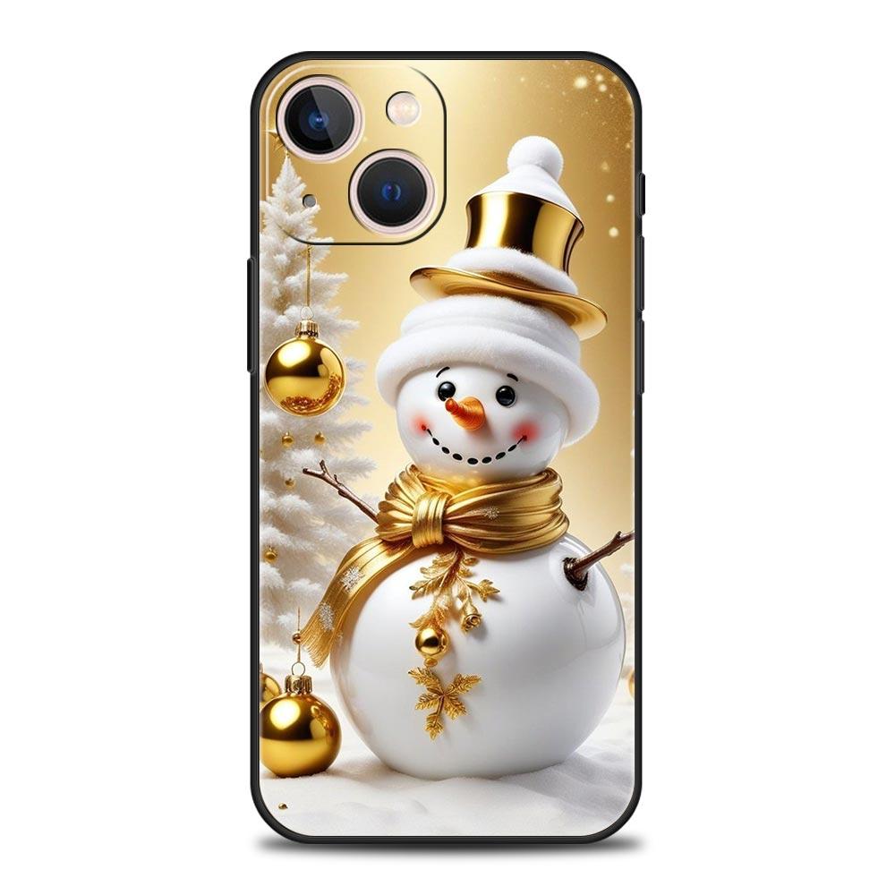 Weihnachtsmann Handyhülle Cover für iPhone 17 16 15 14 13 12 Pro Max 11 Pro Max 17 AIR Plus Stoßfest Weiche TPU Hülle Fundas