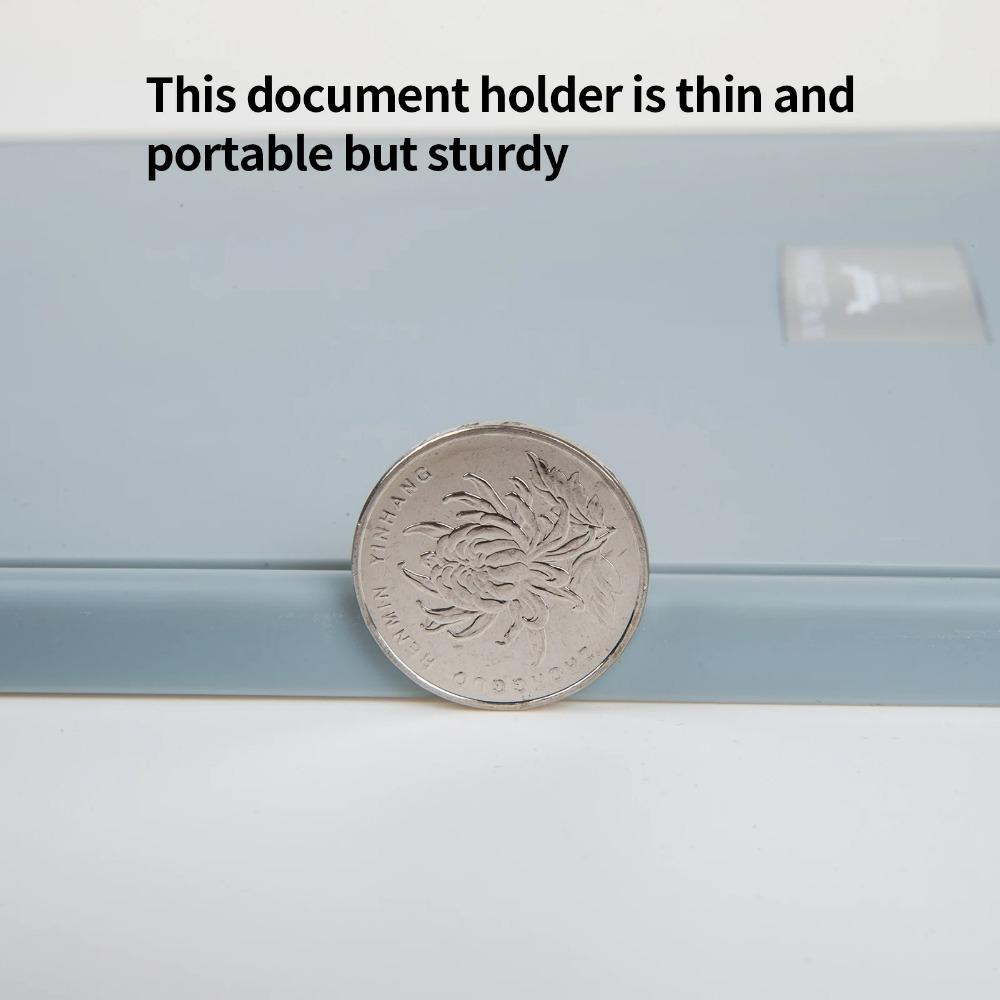 Folding Desktop Document Holder Plastic Reading Stand New Reading Holder  For Office/School/Home