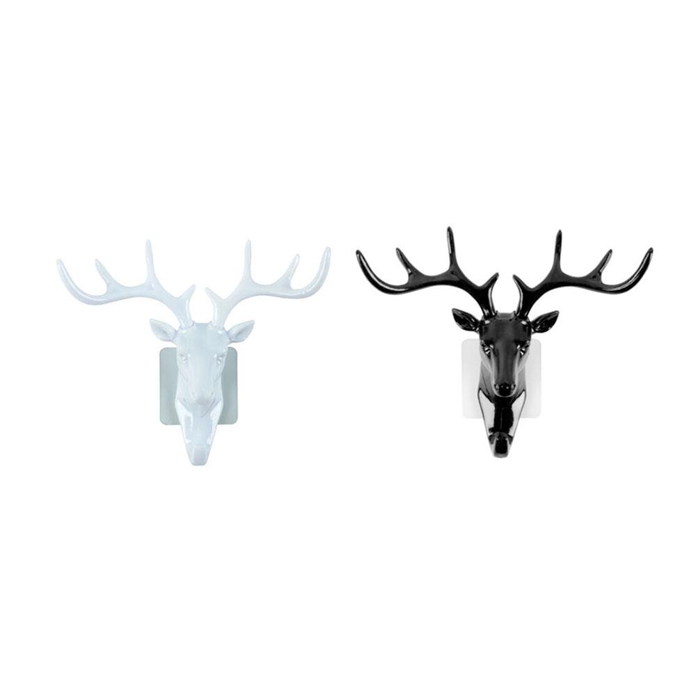 Vintage Deer head Animal Clothes Hanger Wall Mounted Hook Home Door Decoration Vintage Deer head Animal Clothes Hanger Wall Mounted Hook Home Door Decoration