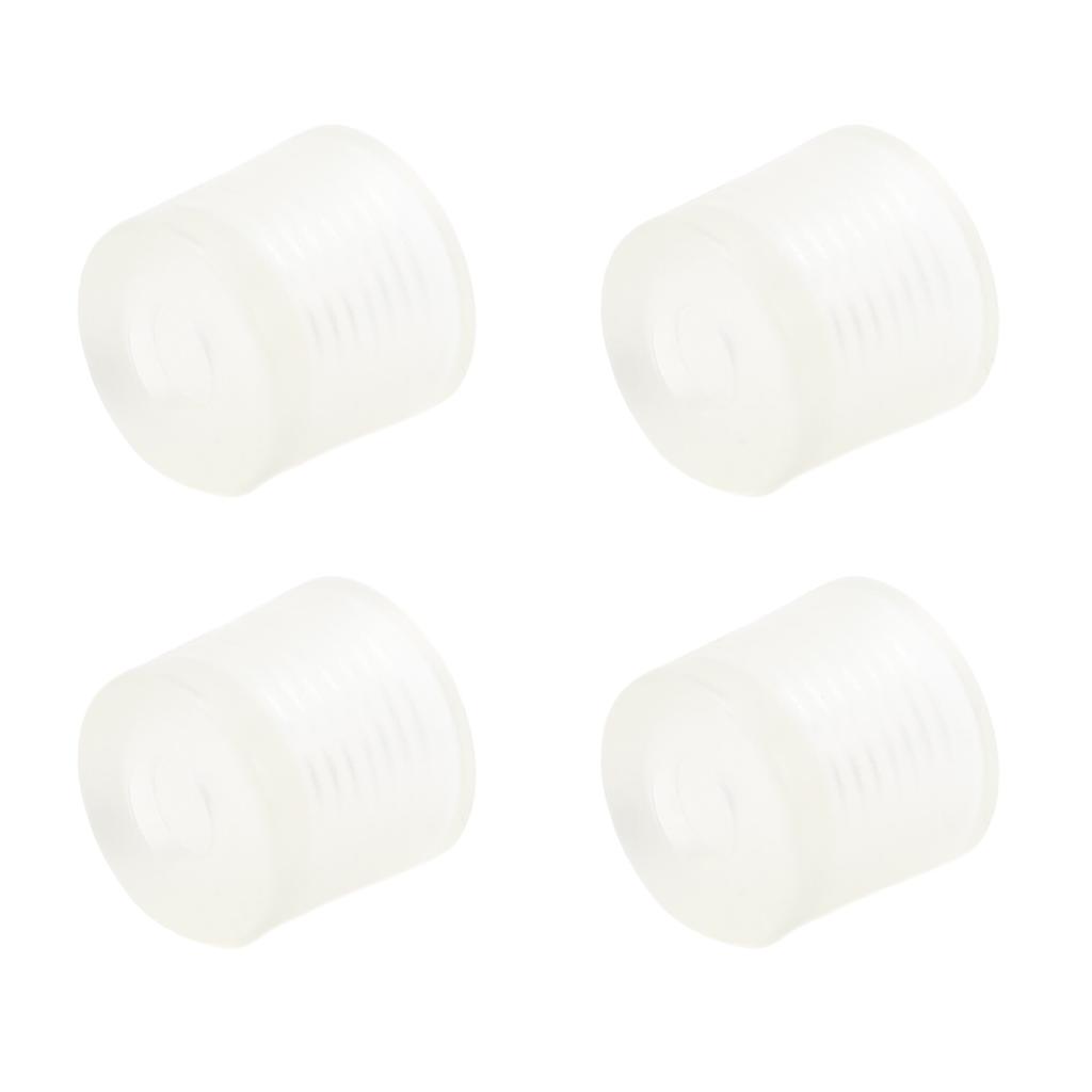 4Pcs Sewing Machine Plastic Cushion Feet Pads Fit for Singer Non Slip Bed Vibration Reduction