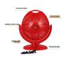 Smokeless Sun Fire Electric Heater Fan: Compact & Energy-Efficient for Home