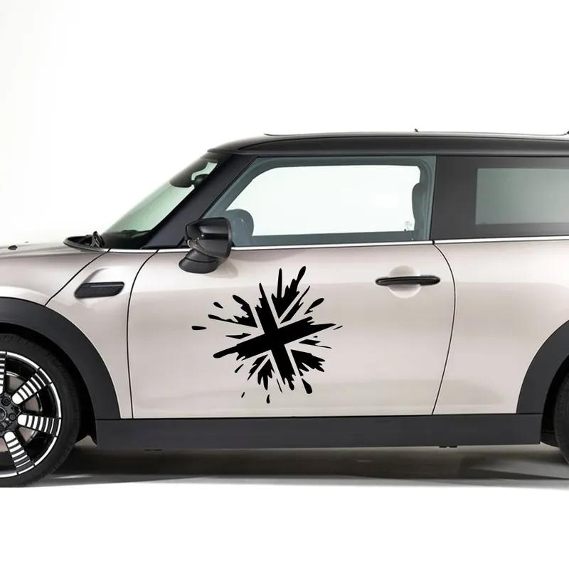Car Union Jack Styling Sticker Decor Decal Auto Tuning Accessories for MINI Cooper S JCW F54 F55 F56 F60 R55 R56 R60 Countryman