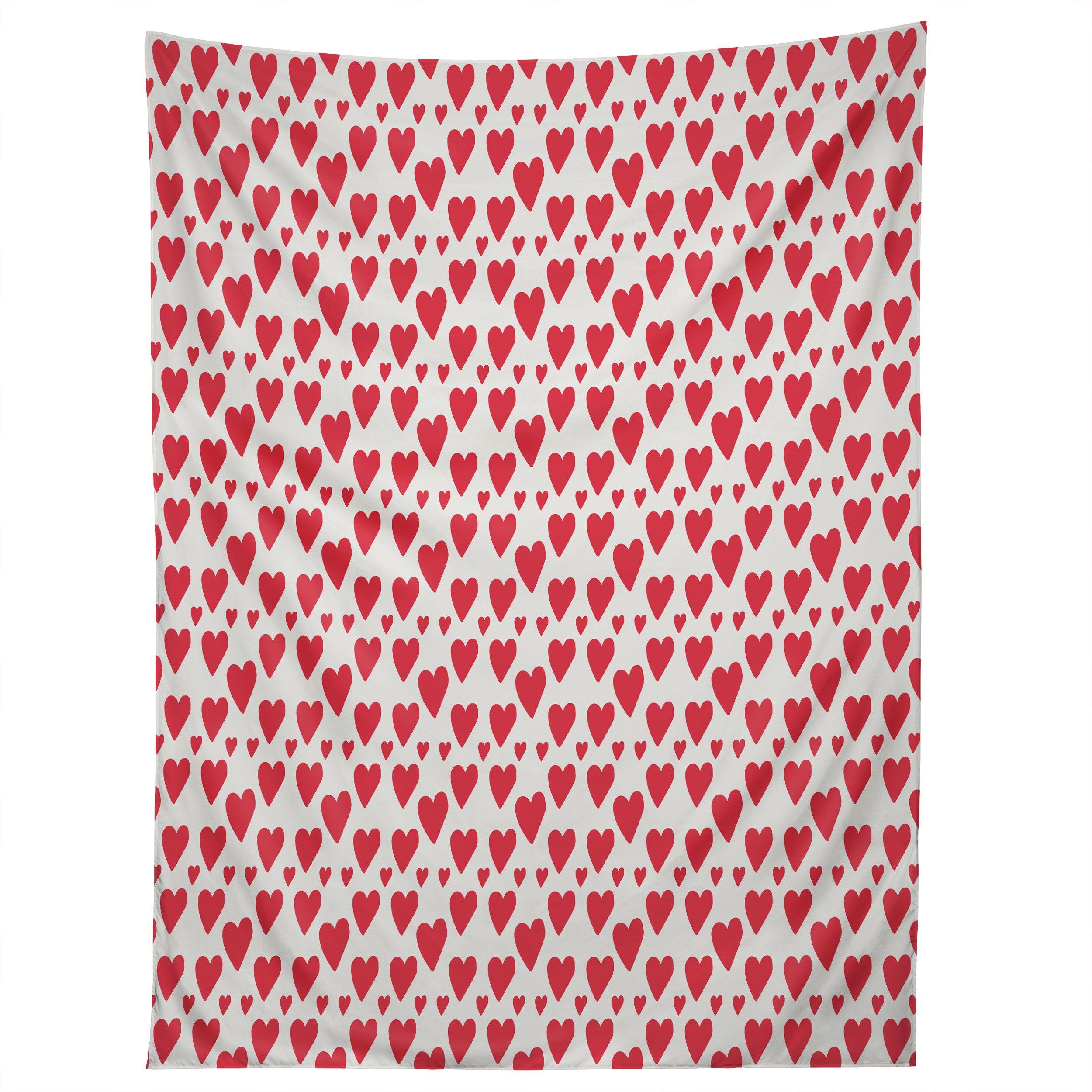 CUTE LITTLE HEARTS 1 tapestry 75x100
