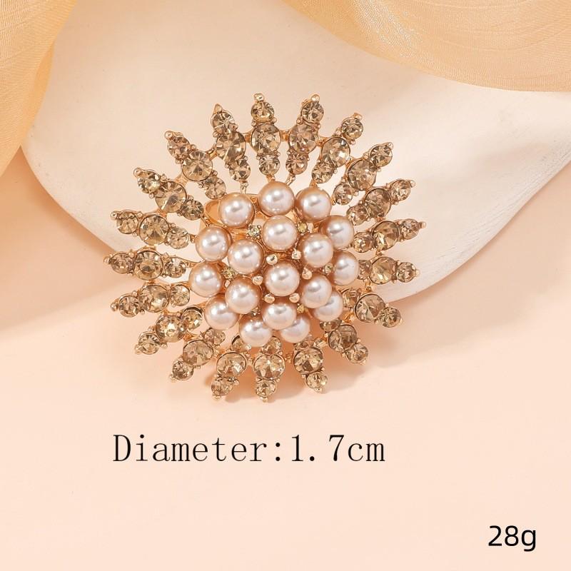 Exquisite Multi-Layer 3D Ethnic Style Floral Ring - Large Retro Design