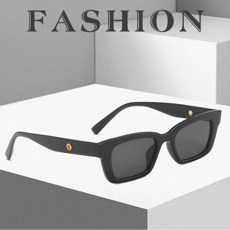 Vintage Square Sunglasses Woman Retro Brand Designer Sun Glasses Female Fashion Small Frame Points Lady Cat Eye