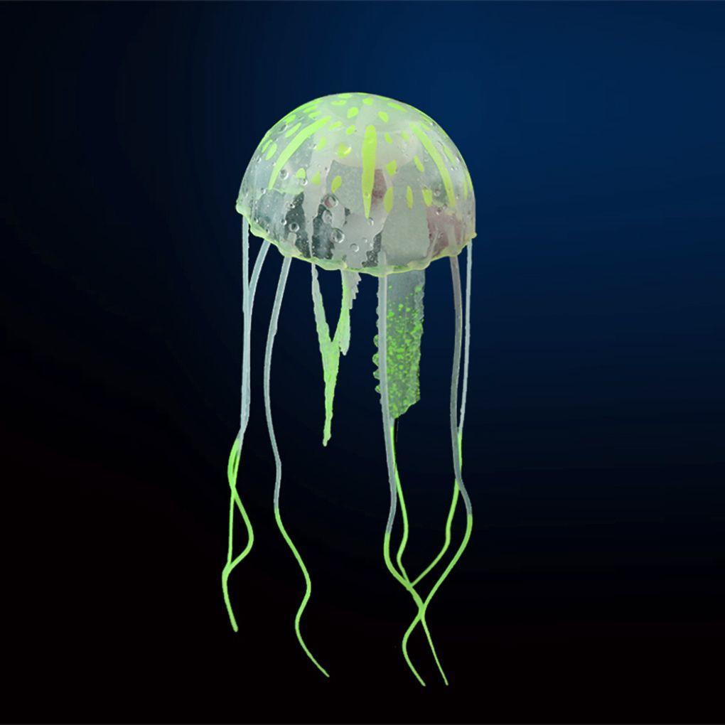 Aquatic Luminous Fluorescent Jellyfish Aquarium Software Simulation Coral Sucker