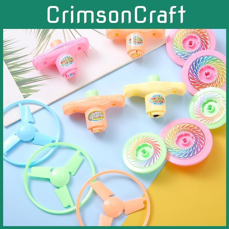 Gyroscope Plastic Toy With Bubble Push And Spin Features For Gift Relaxation