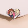 Anime Character Enamel Pins Cartoon Movie Figure Cute Brooches Hat Lapel Badge On Backpack Accessories Jewelry Friends Gifts