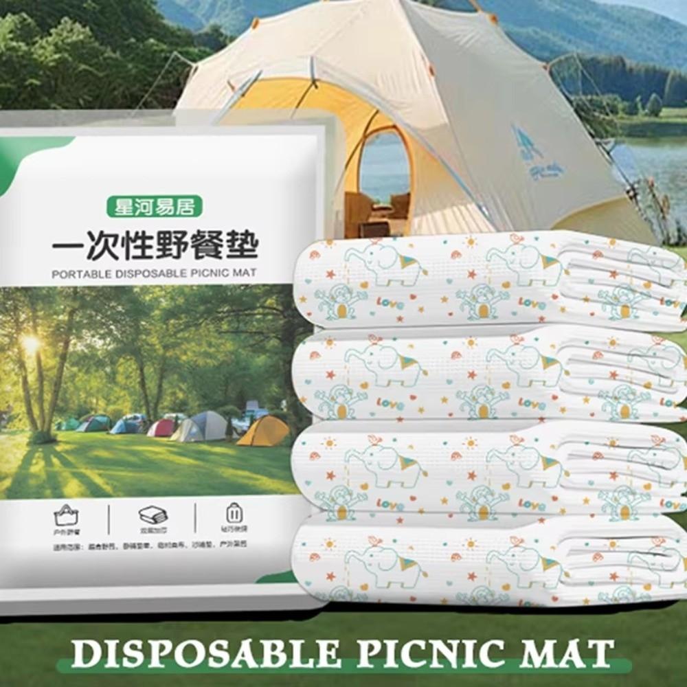 Extra Thick Waterproof Mat Dirt-Resistant Camping Mat New Disposable Picnic Blanket  Lawn