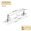 Foldable U-shaped 304 Stainless Steel Handle for Cabinets, Drawers, Toolboxes, and Wooden Boxes.