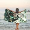 1pc Genshin Impact Alhaitham2 Beach Towel, Beach and Seaside Swimming Pool Equipment, Fashion Pattern, Rectangular, Travel Essentials