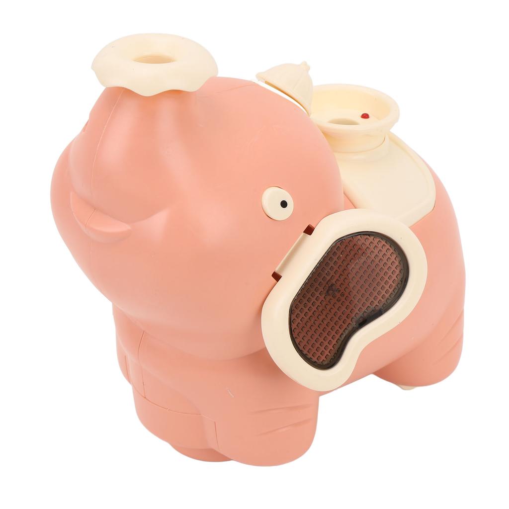 Elephant Blowing Spray Fog Toy with Music Light Tummy Time Interactive Battery Powered Baby Elephant Toy