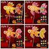 Chinese Traditional Handheld Fish Lantern Ancient Style Luminous Goldfish Light  Celebration