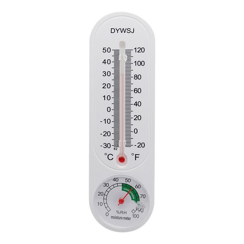 Wall-Mounted Indoor Thermometer & Hygrometer for Temperature, Humidity, Planting, Breeding, Freezing.