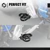 NICECNC For Yamaha YZ125 YZ250 1998-2023 YZ250F YZ450F WR250F WR450F YZ250FX YZ450FX YZ 85 125X 250X Extender Foot Pegs Footrest