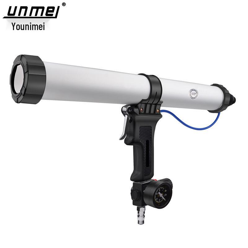 310ml Pneumatic Caulking Gun & 400/600ml Glass Sealant Silicone Gun