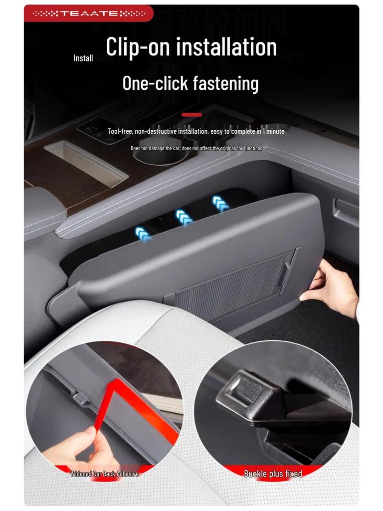 Toyota Sienna Privacy Sunshade & Storage Divider for Center Console